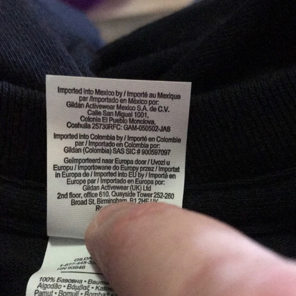 Gildan DONUT Talk To Me! Long-sleeved t-shirt, medium - Picture 7 of 8